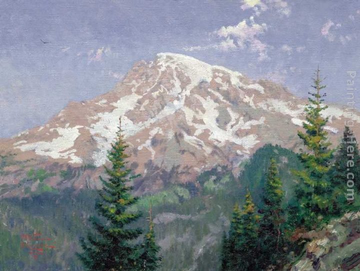 Thomas Kinkade Mount Rainier